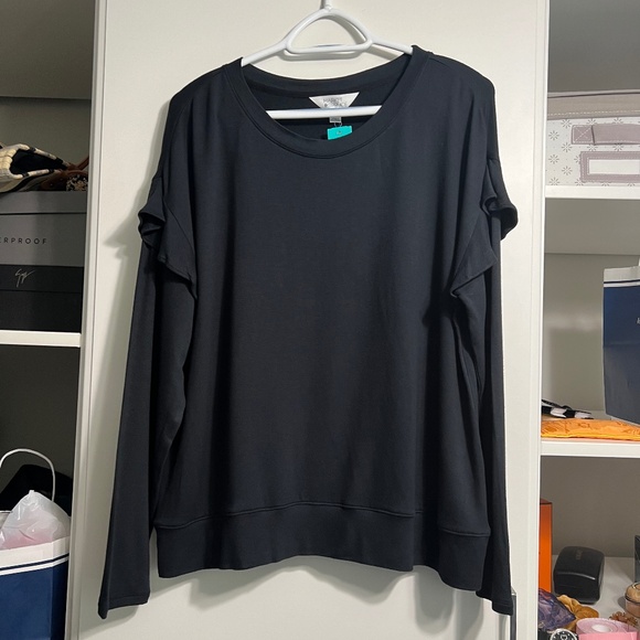 Market & Spruce Tops - Market&Spruce, Size XL, Color Black